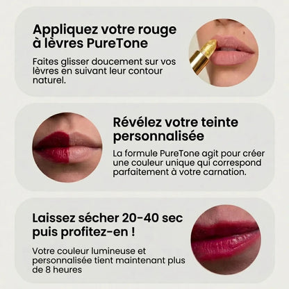 PURETONE – ROUGE À LÈVRES ADAPTATIF AU PH